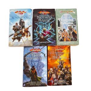 Dragonlance Preludes I & II Paperback Set Weis Hickman D&D Fantasy INCOMPLETE